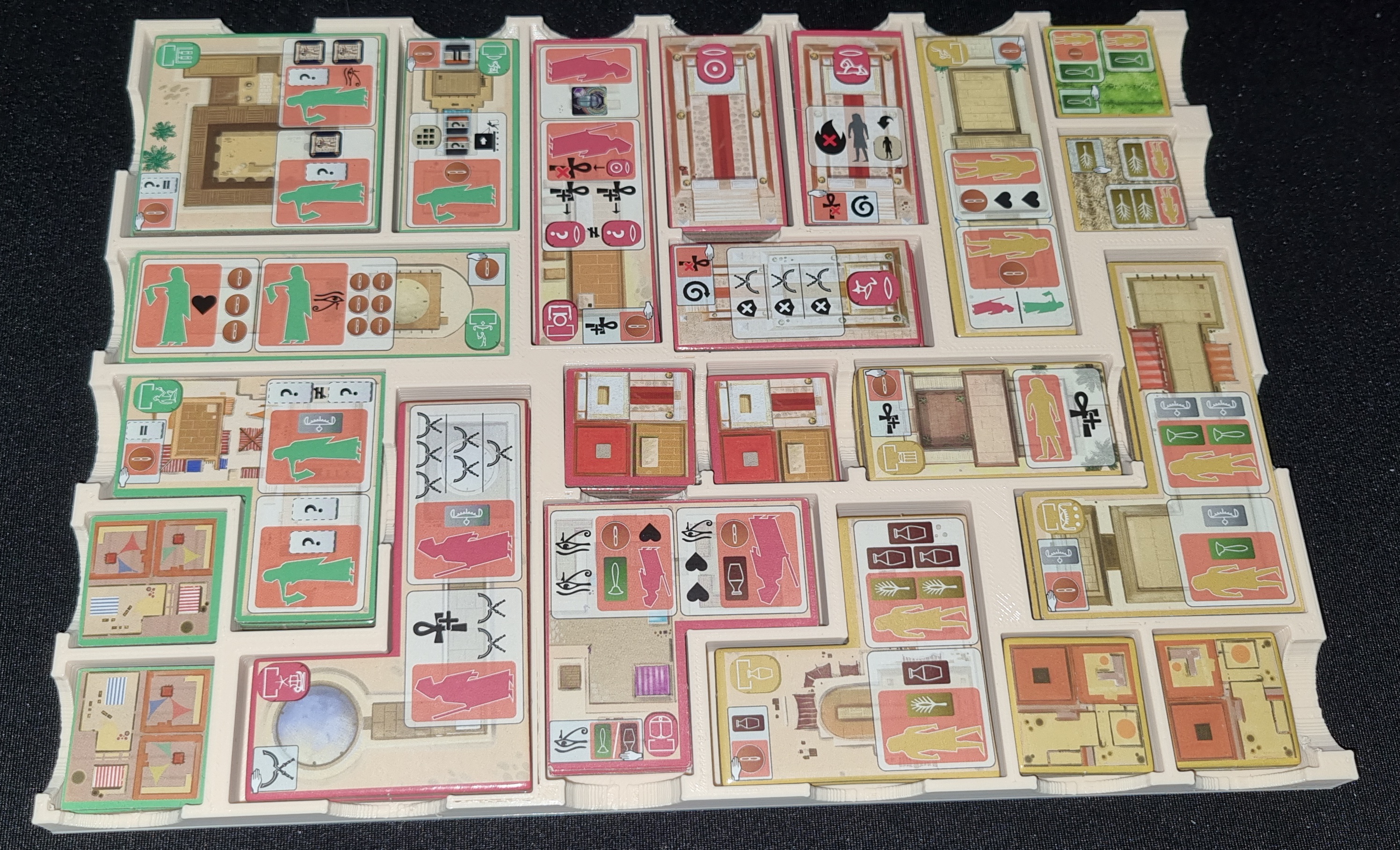 Keops boardgame Insert for buildings