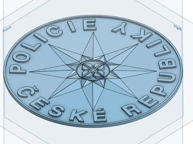 Emblem of the Police of the Czech Republic / Znak Policie České republiky