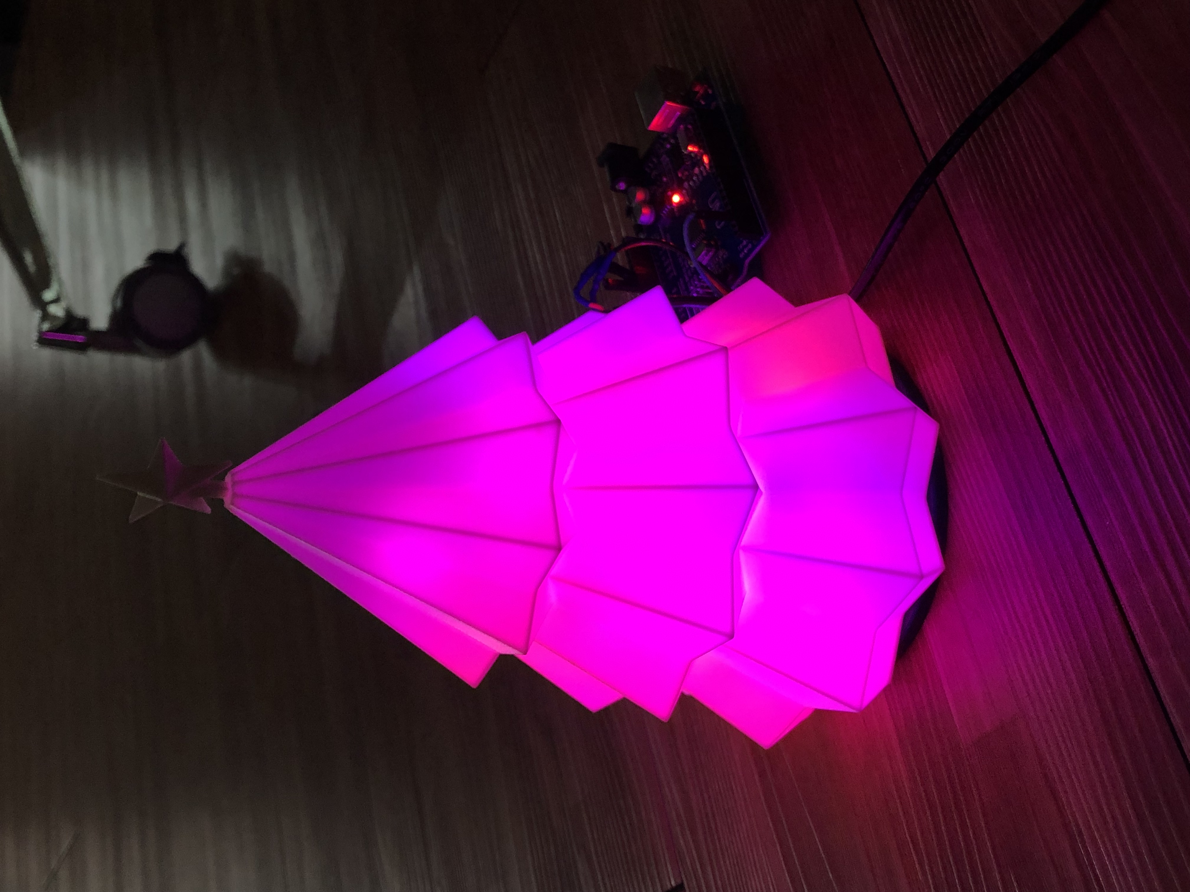 Multicolor led christmas tree by gamma design download free stl model