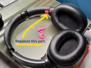 Sony headphones best sale broken swivel