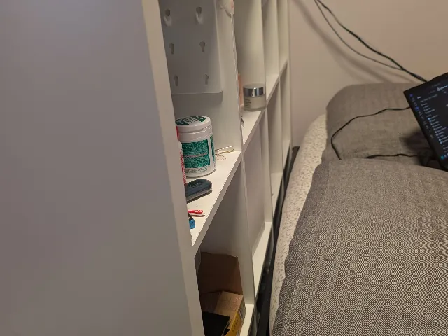Ikea Kallax Headboard for Zinus Lorelai Double Bedframe