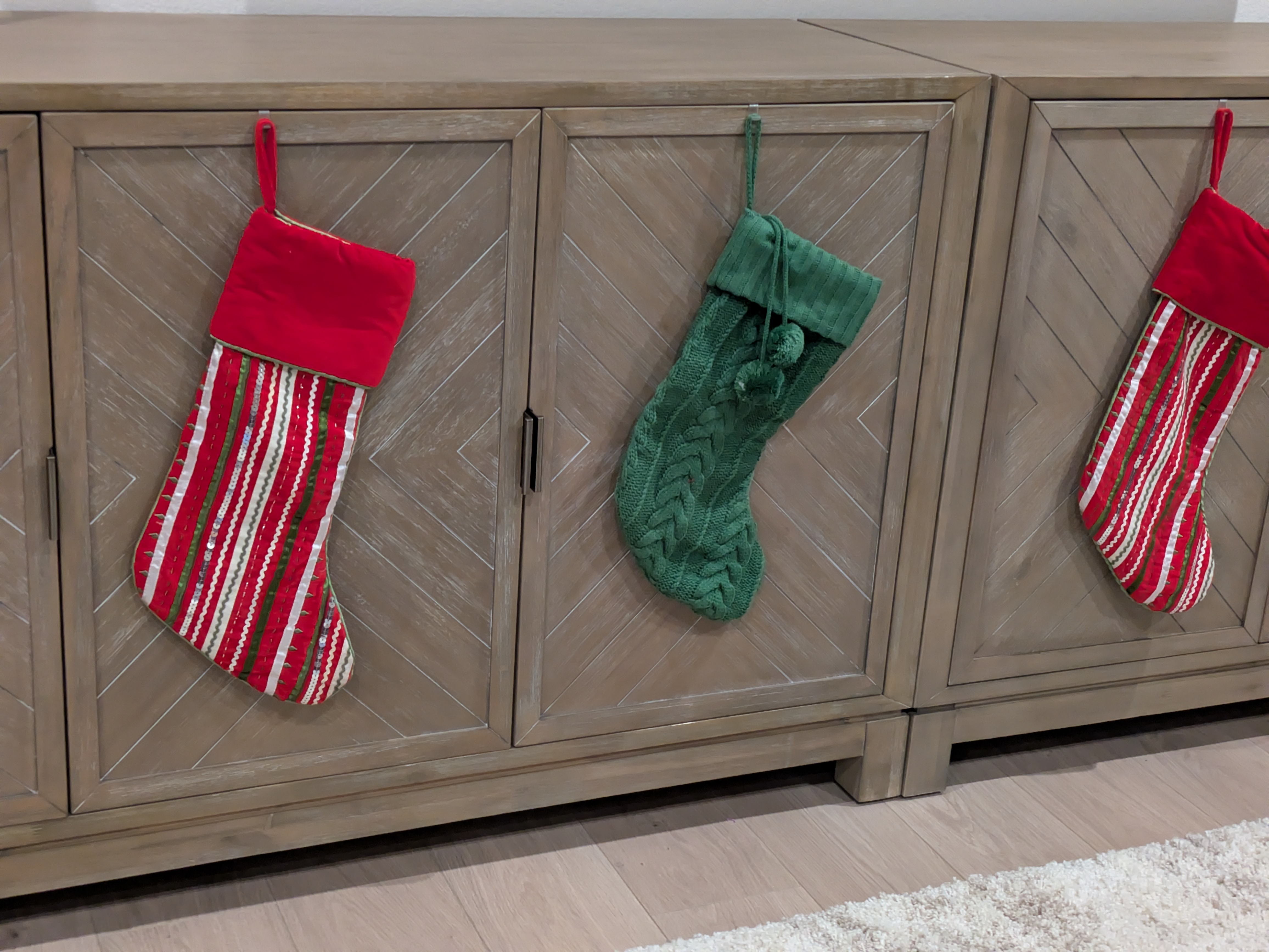 Parametric Christmas Stocking Cabinet Hook
