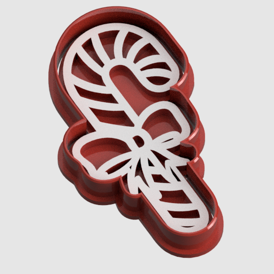 CHRISTMAS CANE LOLLIPOP COOKIE CUTTER