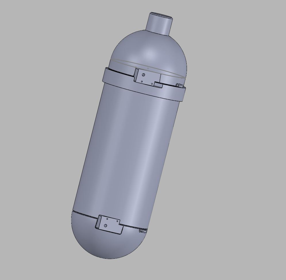 Lethal Company (or general) Dual SCBA Tanks for Cosplay by UPWDesign |  Download free STL model | Printables.com