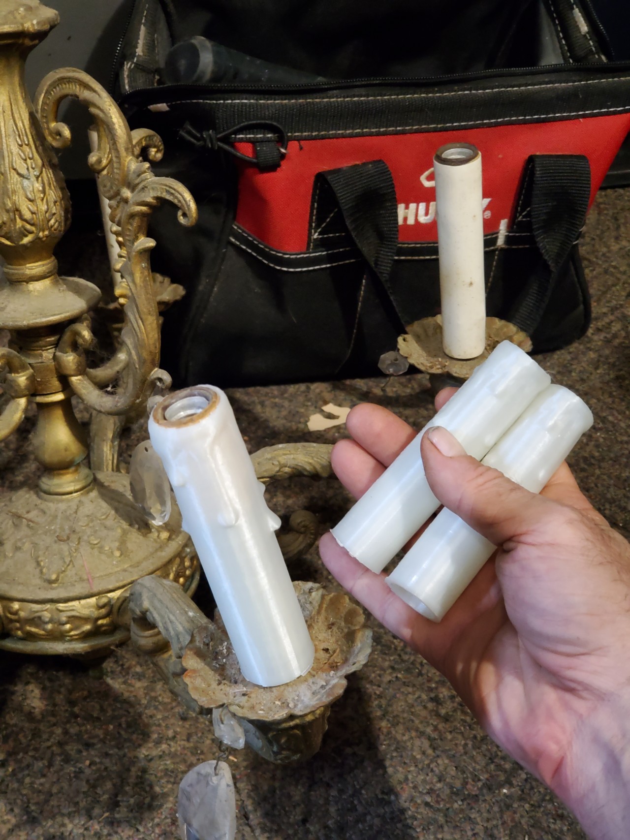 Candelabra Candle Sleeve for Chandelier by Jason's Download