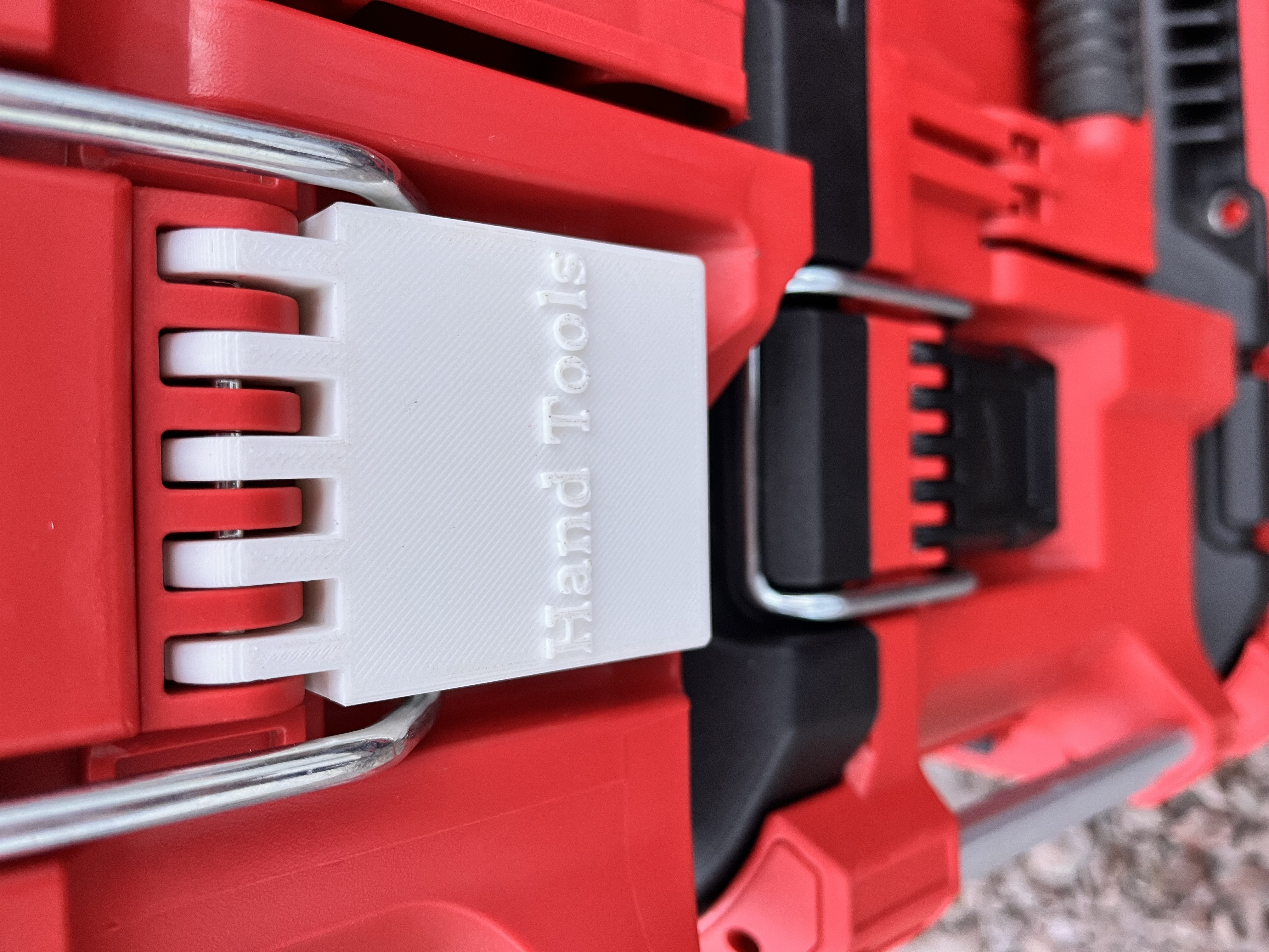 Milwaukee Packout Latch "Hand Tools"