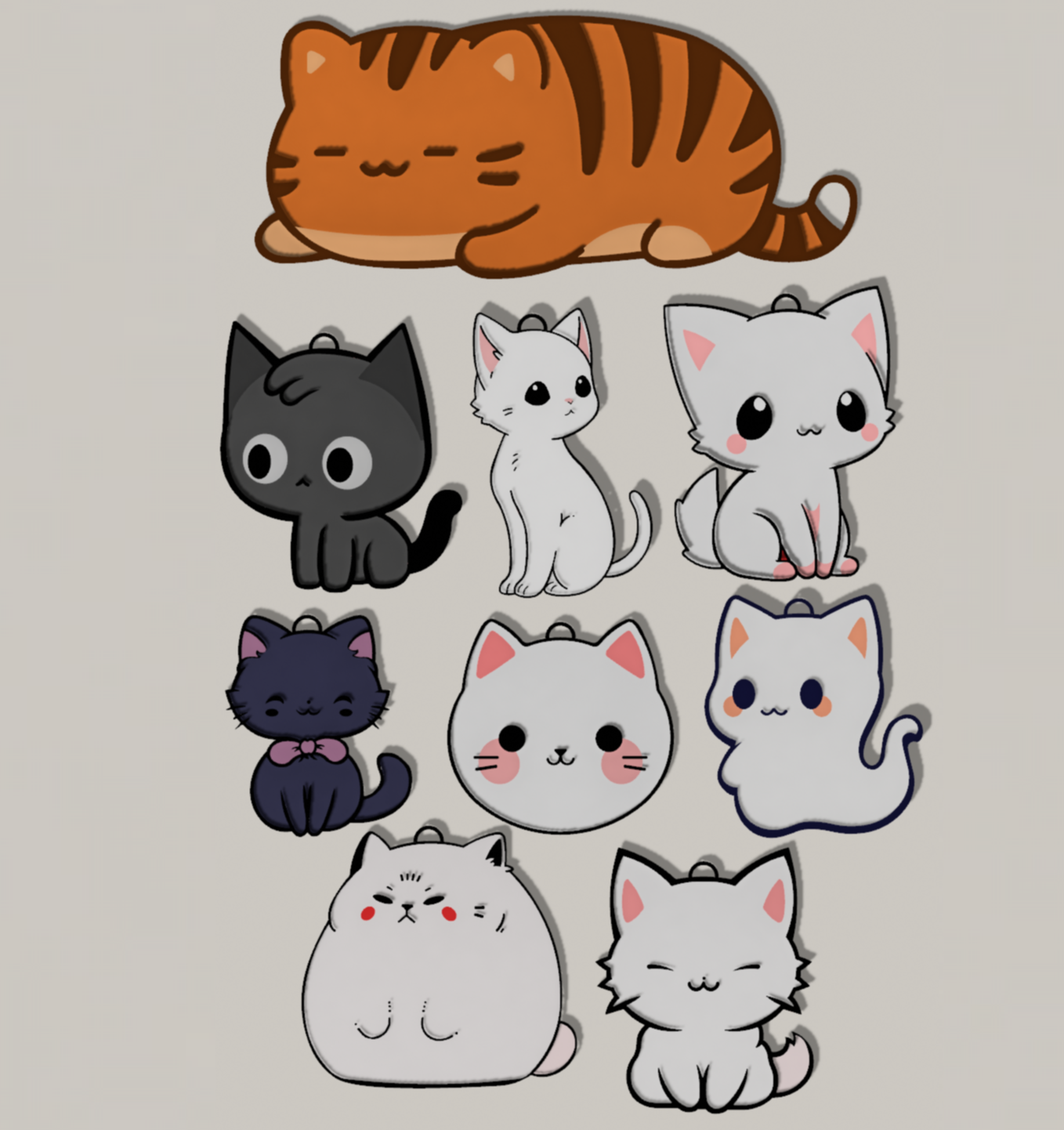Large Flatty Cattys