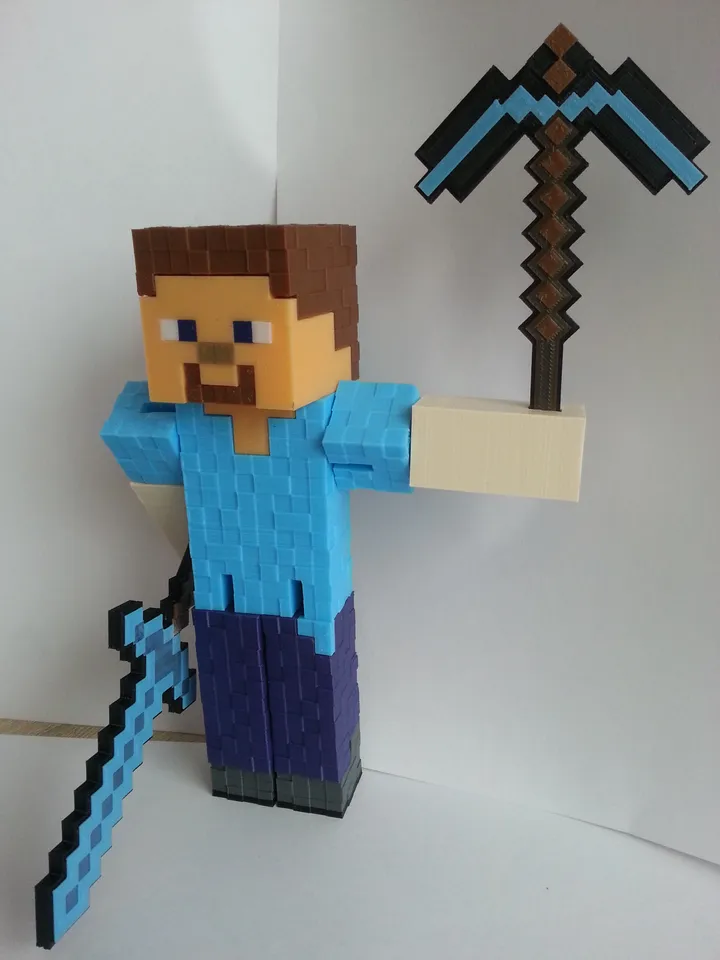 Fichier STL personnage minecraft de Aozx 🦸・Plan imprimable en 3D à  télécharger・Cults