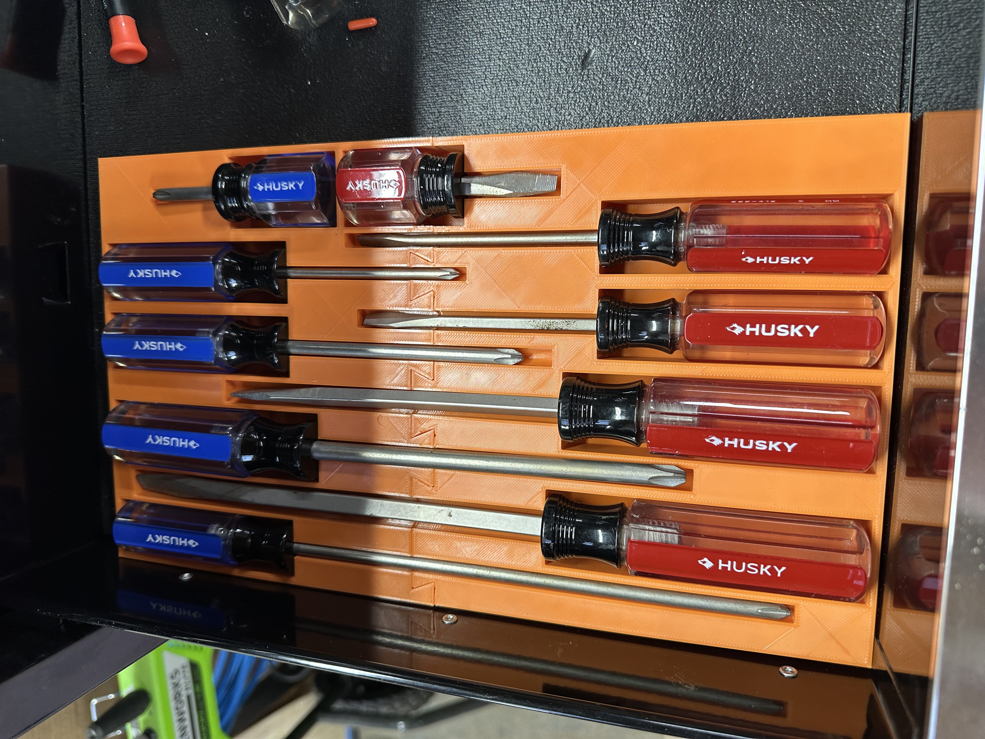 HUSKY Screwdriver Toolbox Organizer
