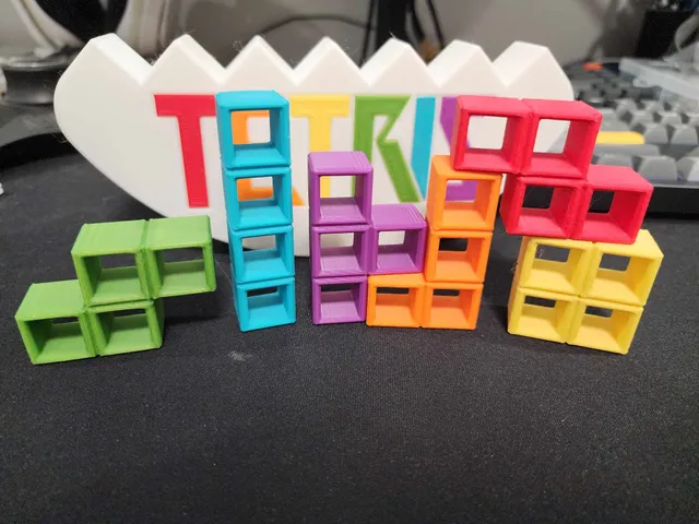 Tetris Balance Game Blocks