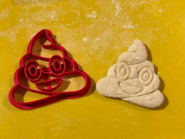 Poo Emoji Cookie Cutter