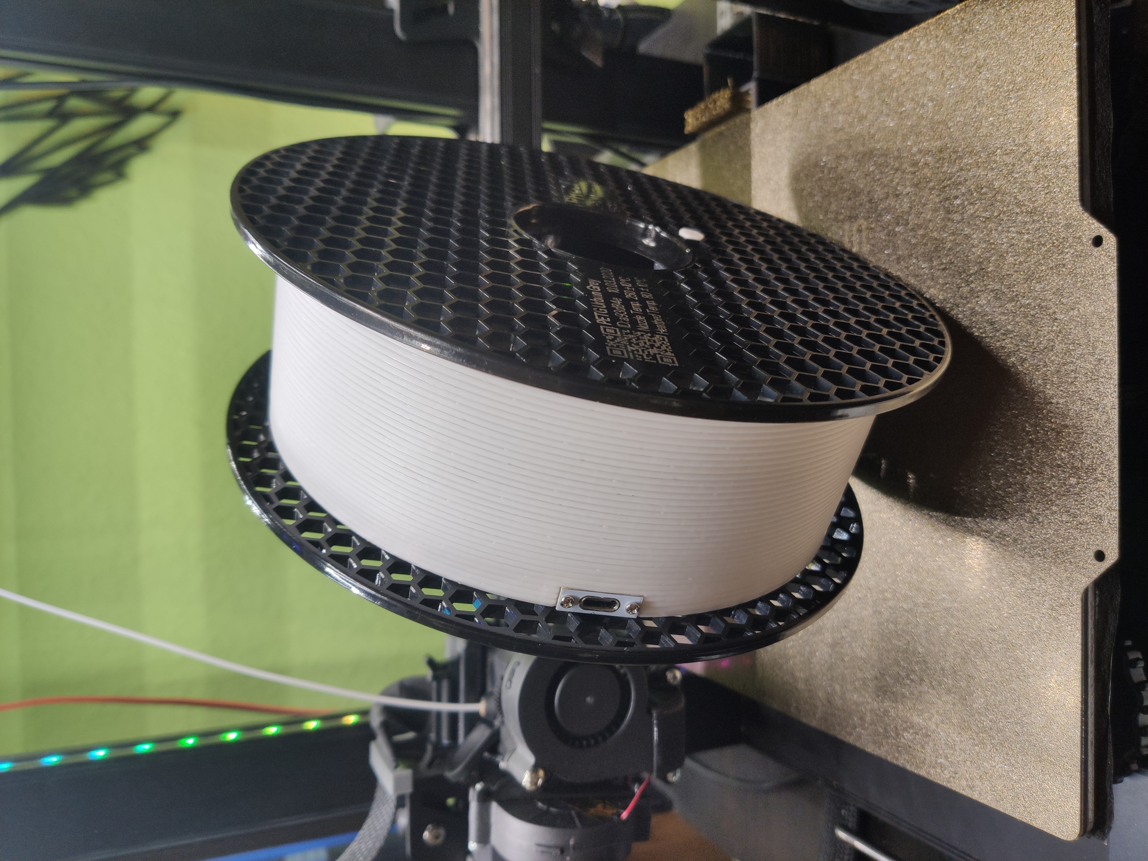 Miniatura 2 do modelo 3D Prusament Spool Lamp