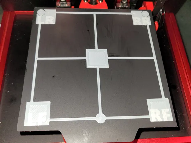 Voron V0 first layer test print