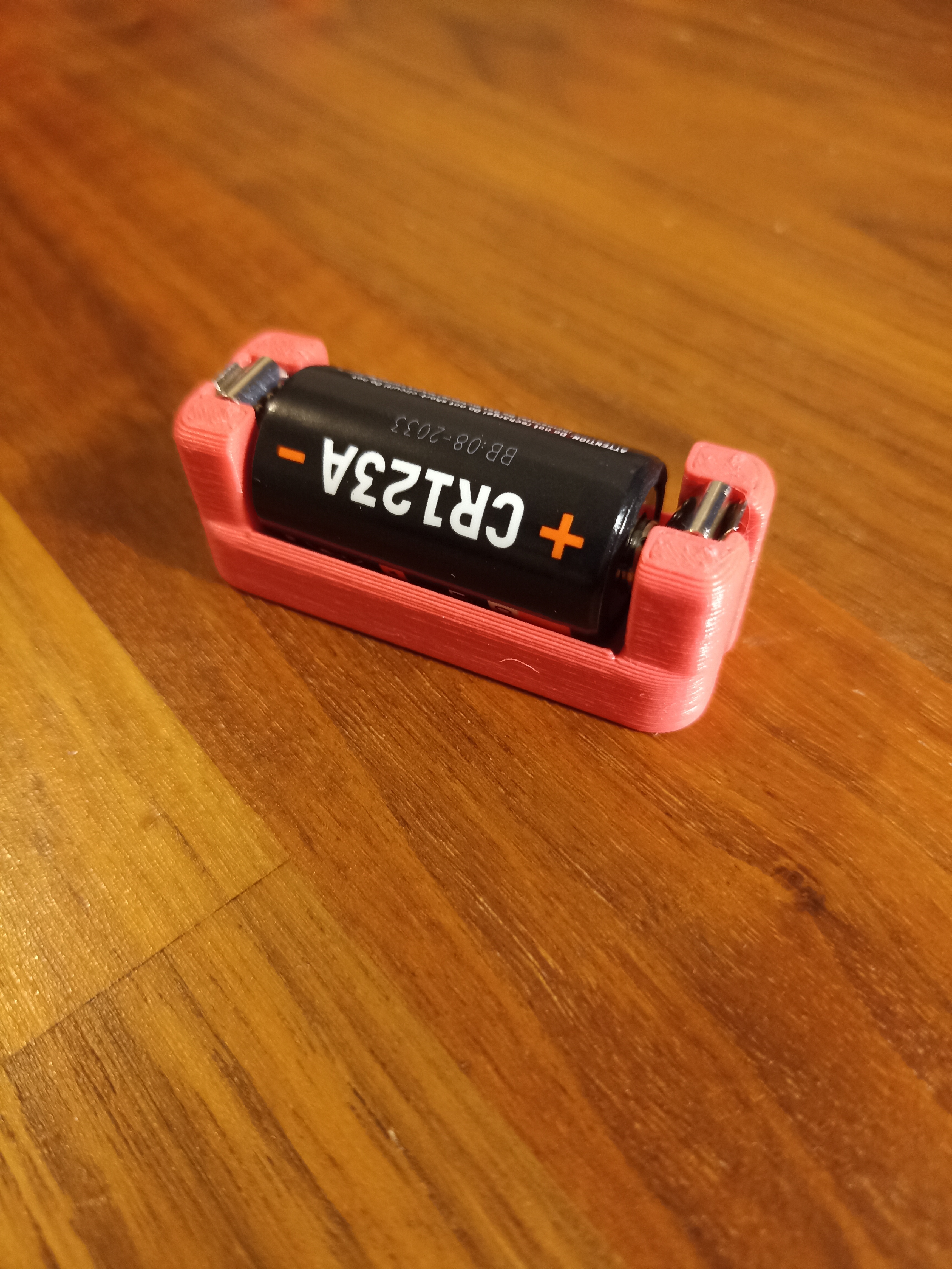 CR123A battery holder