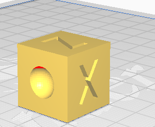 Xyz Calibration Cube With Hole Von MEGAMES | Kostenloses STL-Modell ...