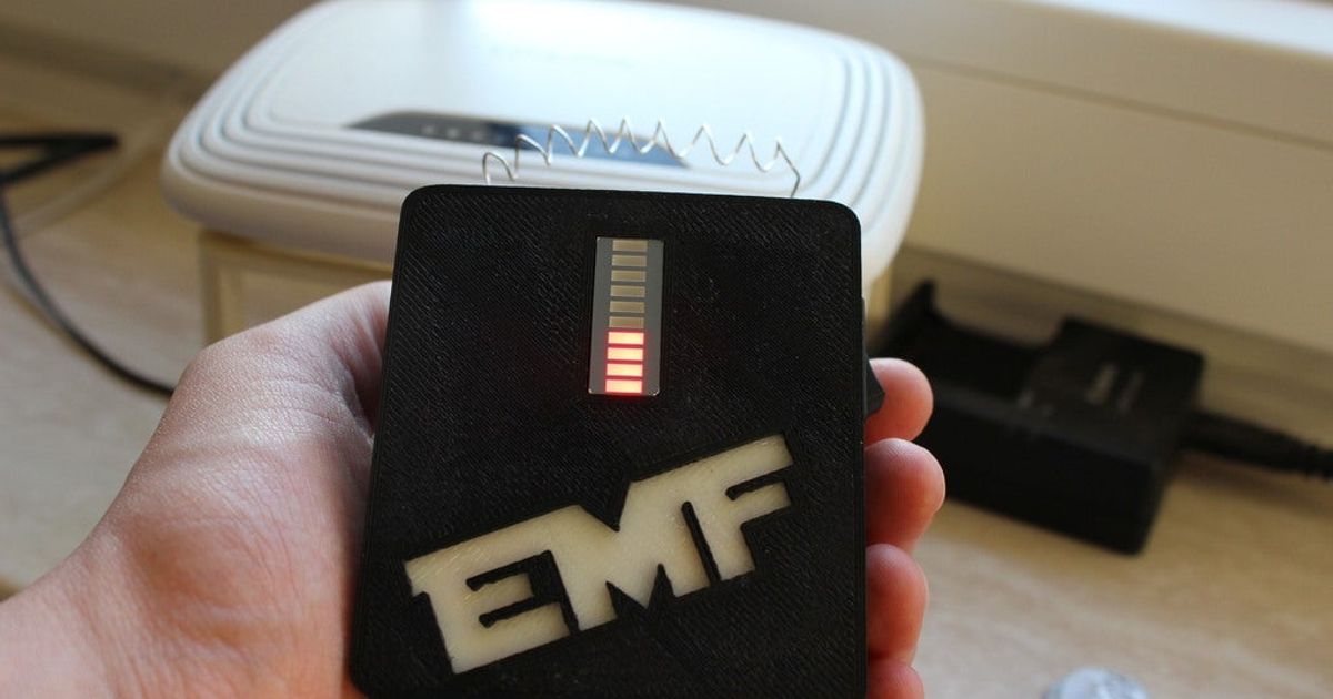 EMF Detector by flazer | Download free STL model | Printables.com