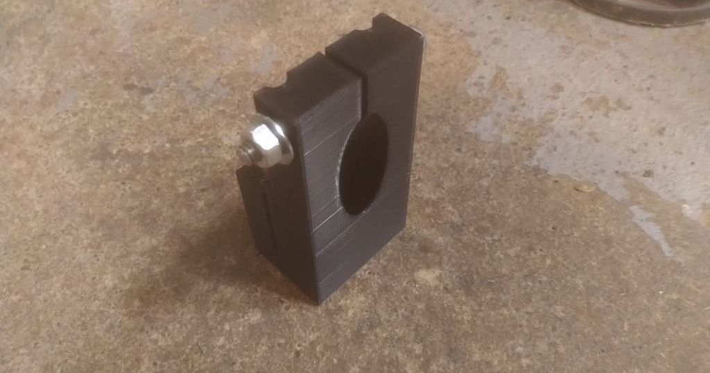 WTB Padloc MTB grip handlebar cutting guide by sjc115 Download free