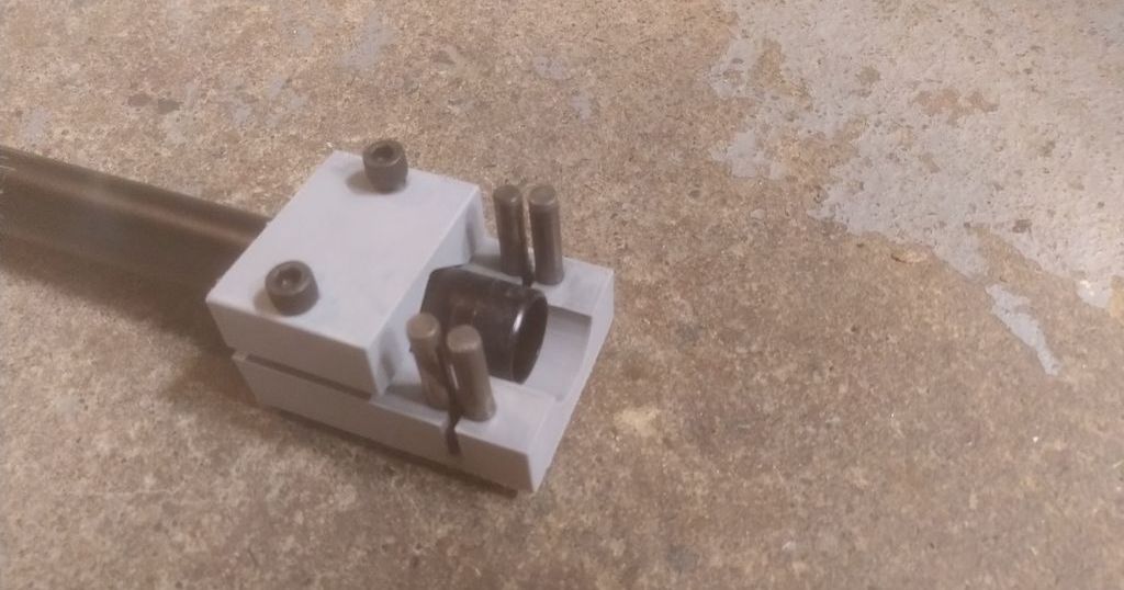 MTB (bicycle) handlebar cutting guide by sjc115 Download free STL