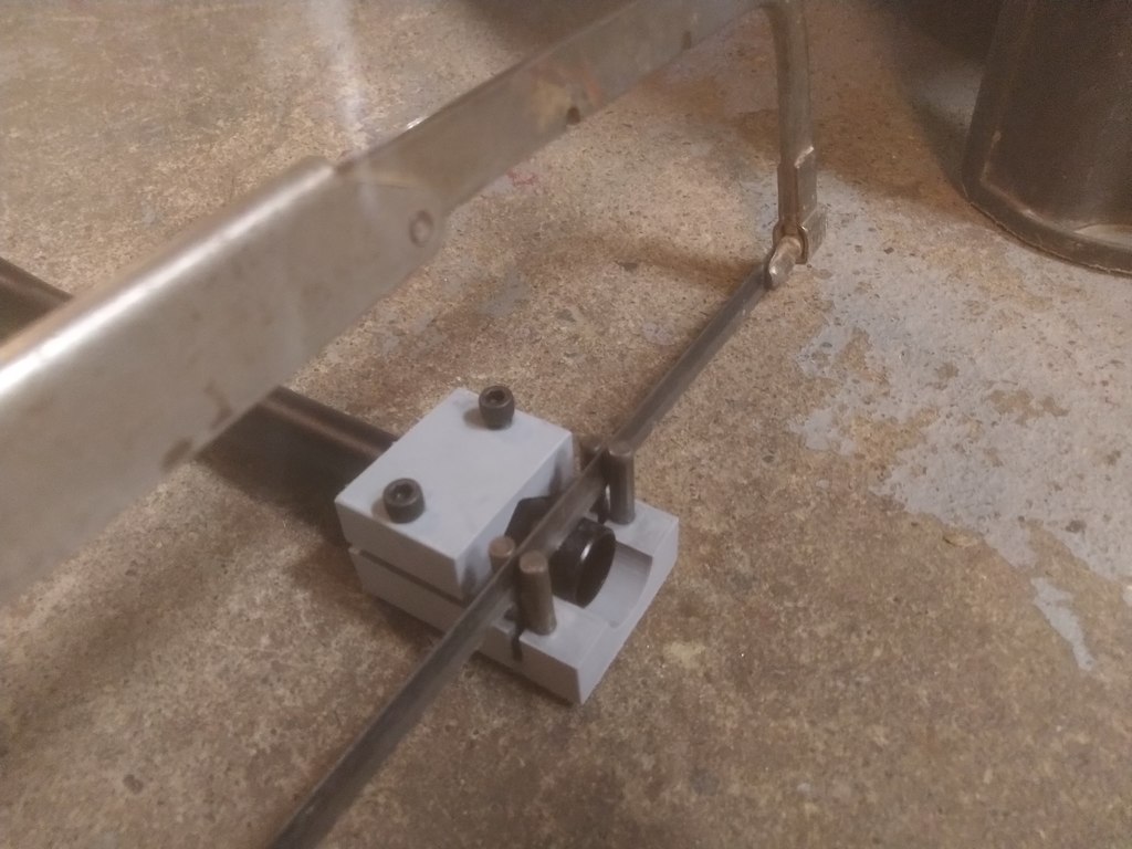 MTB (bicycle) handlebar cutting guide by sjc115 Download free STL