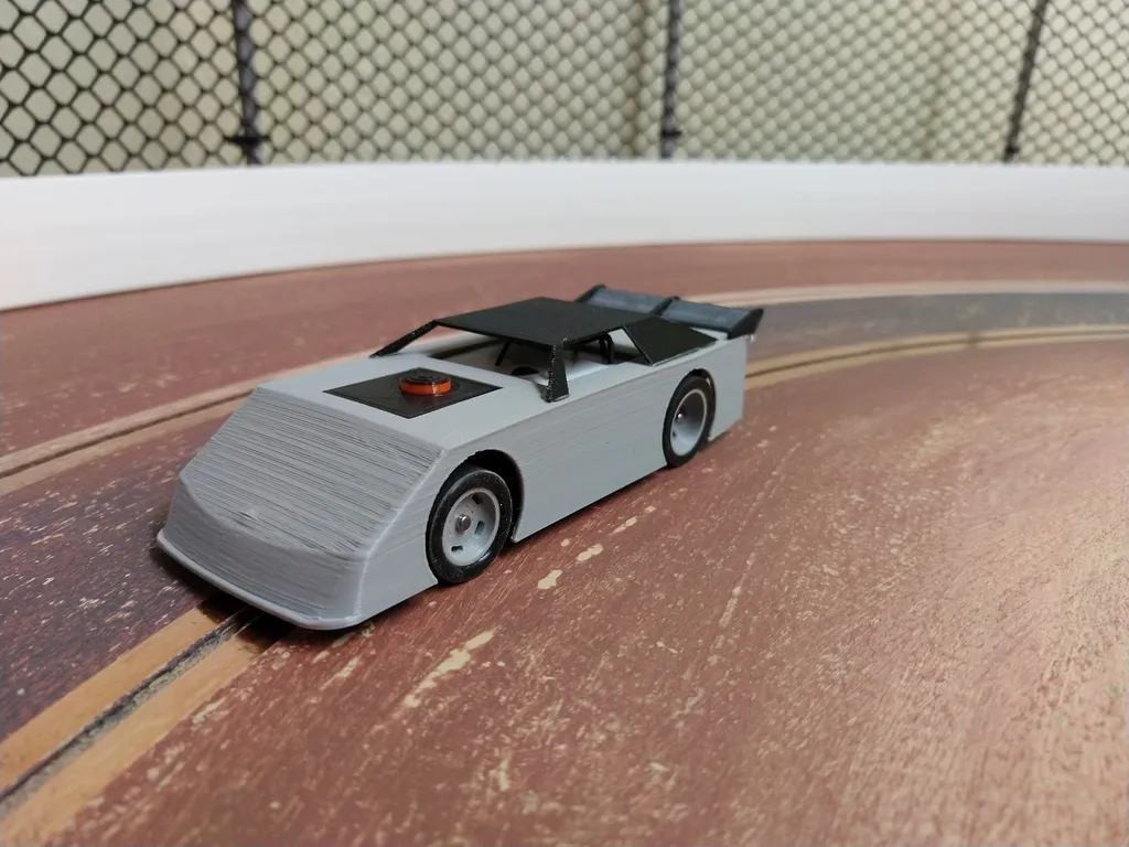 Dirt late model slot car on sale bodies
