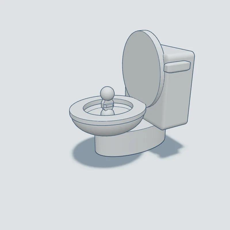 STL file Skibidi Toilet (Skibidi Multiverse) 🚽・3D print model to