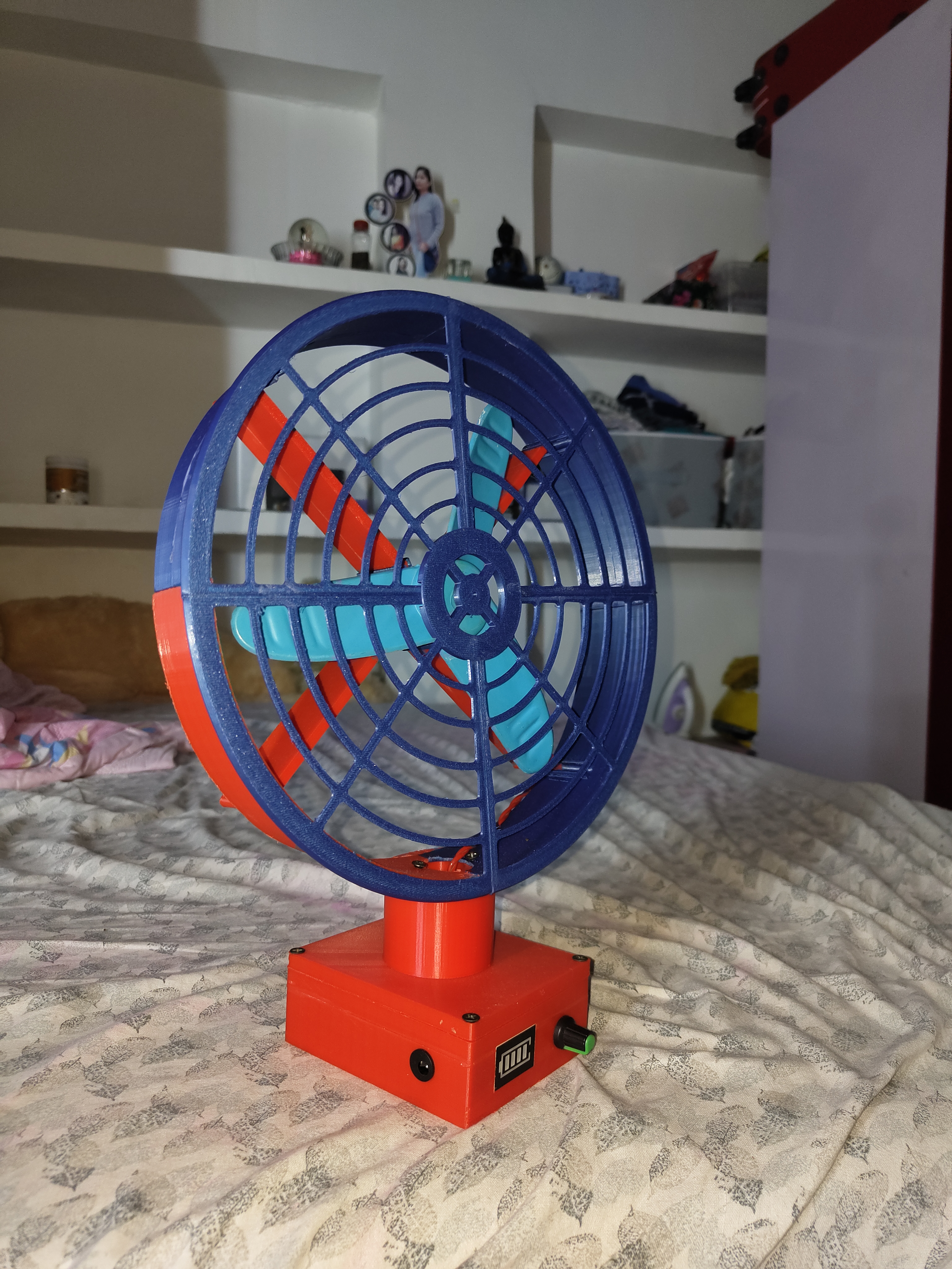 Rechargeable fan 555 motor