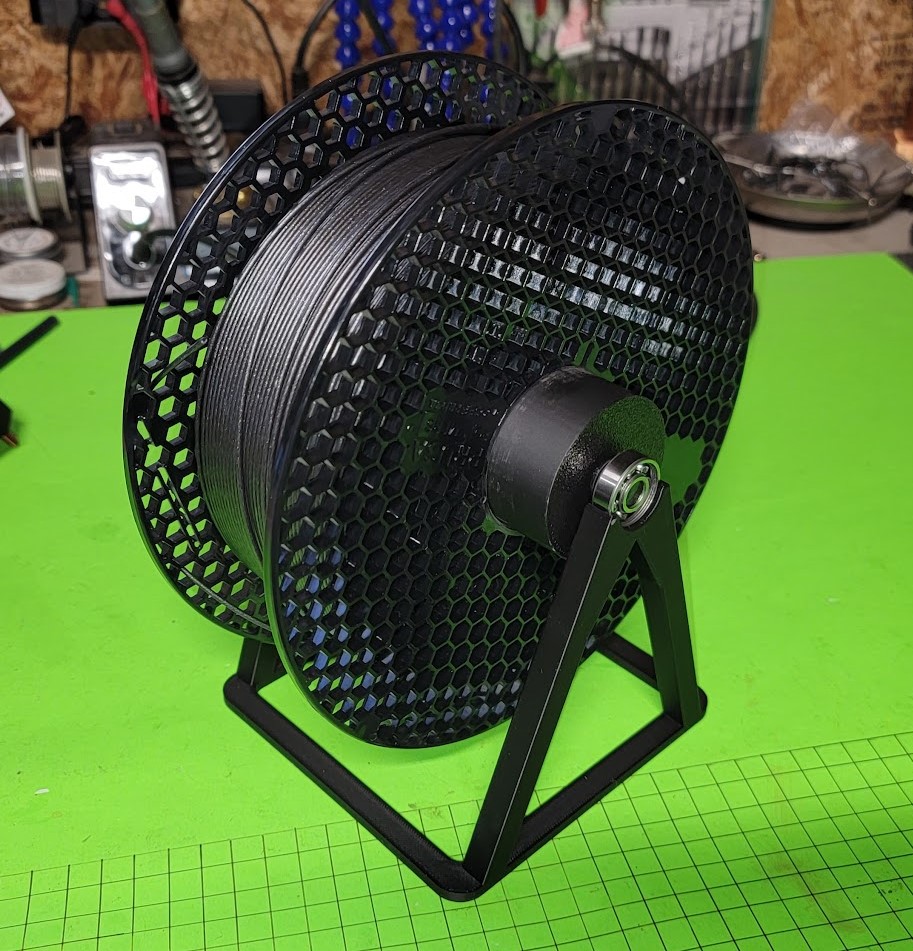 1kg and smaller Spool Holder using 608 skate bearings
