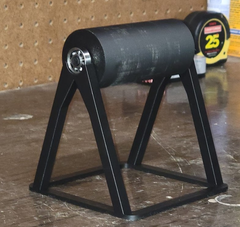 1kg and smaller Spool Holder using 608 skate bearings by Angrysquirrel