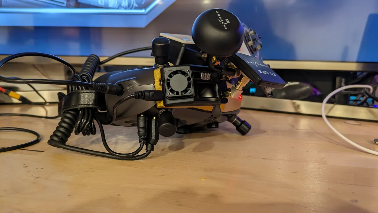 Walksnail Goggles X HDZero and Steadyview X LED Cover by