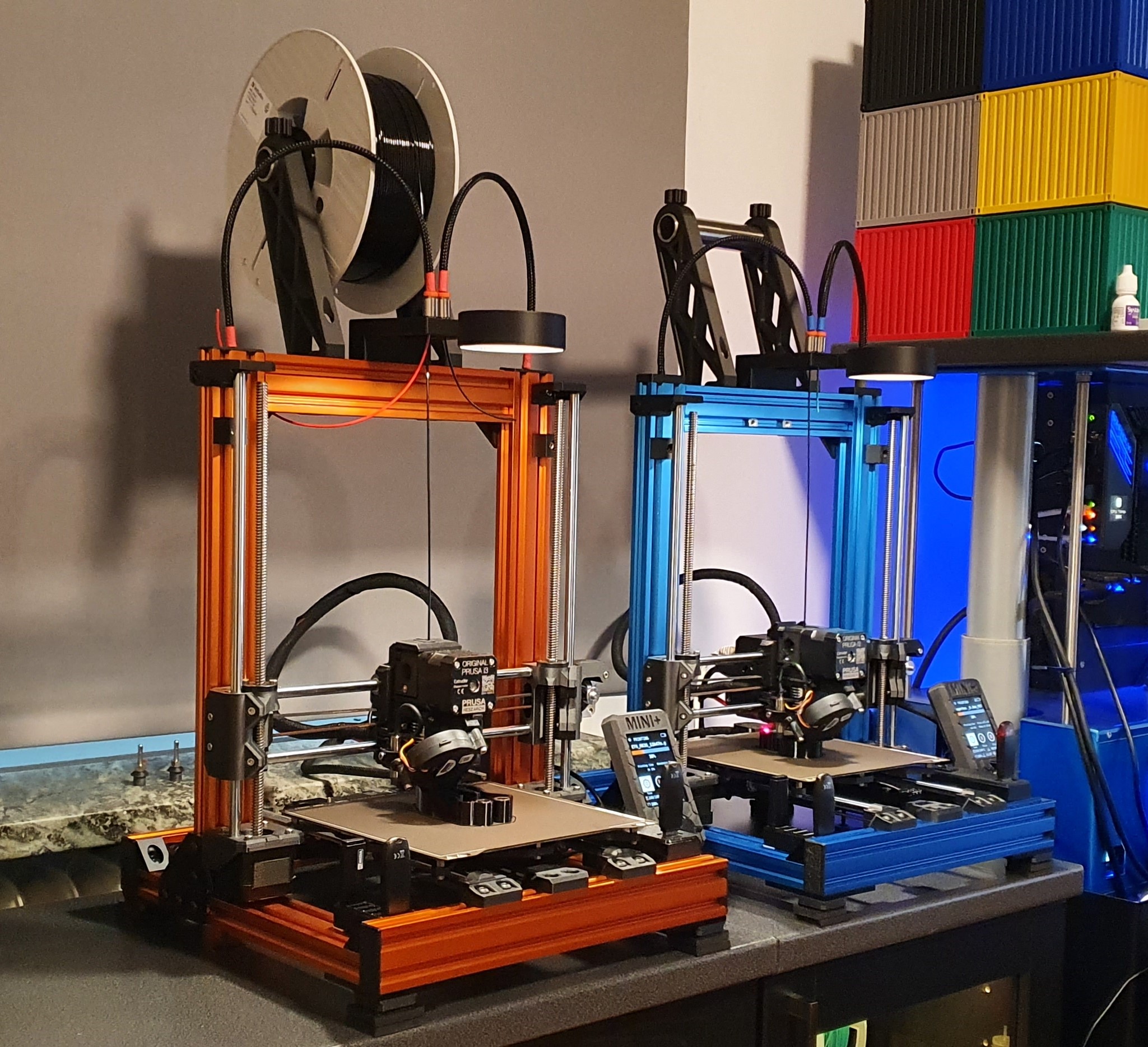 MINI Bear Remix and Spoolholder and Filament feeder