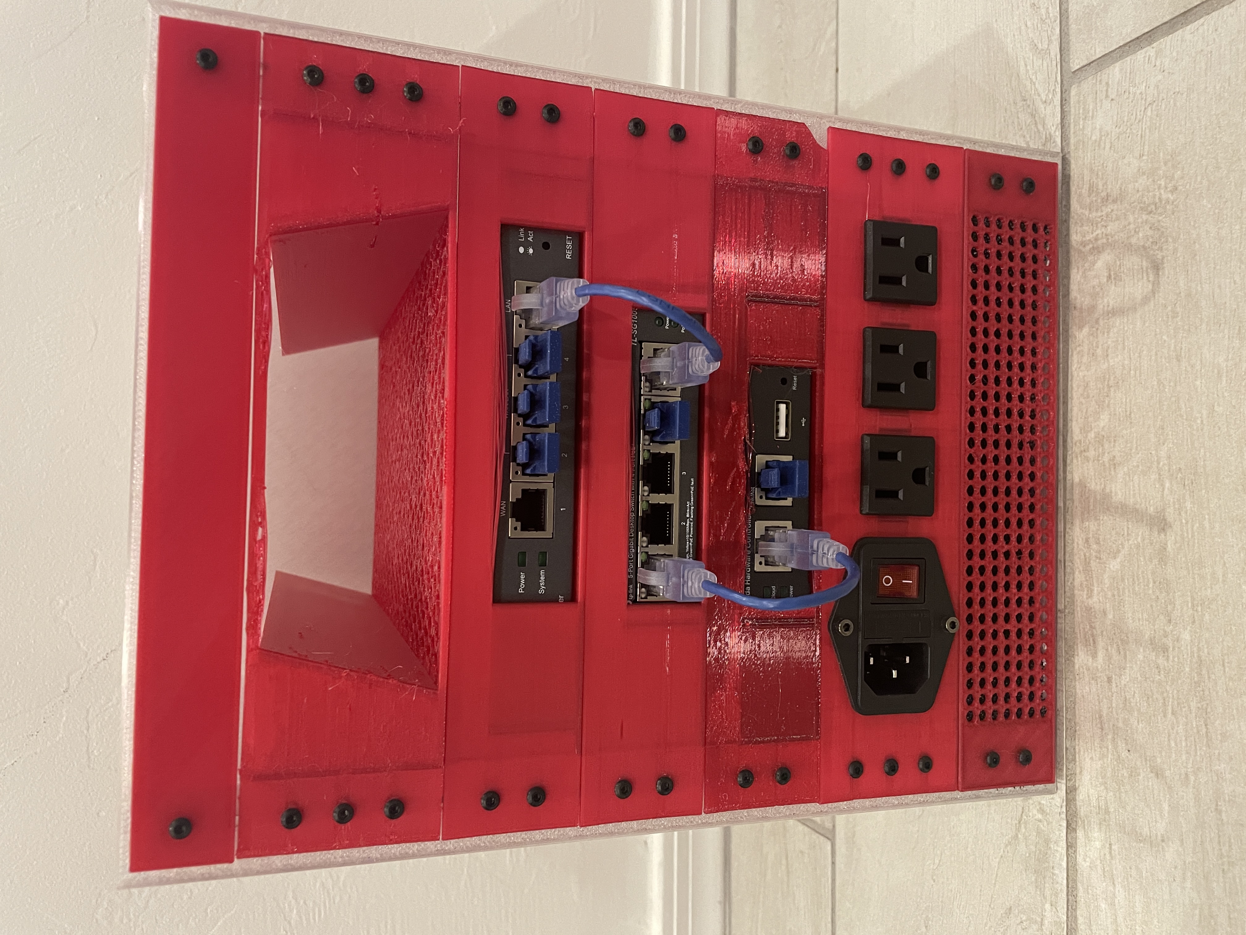 Mini Network Rack