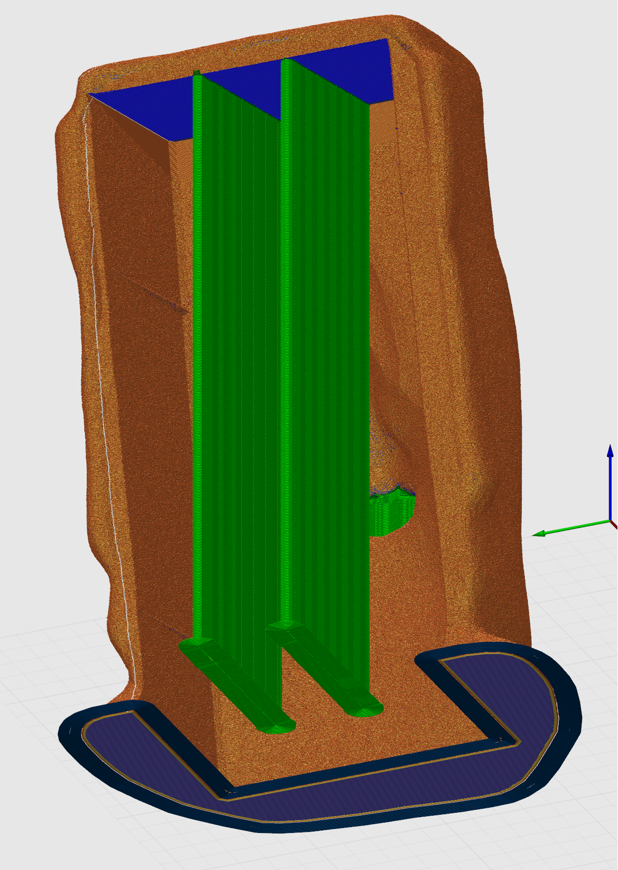 Moai tissue dispenser by dobainier download free stl model
