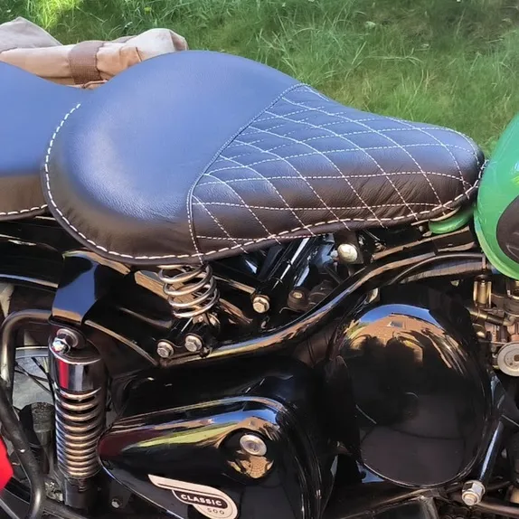 Royal Enfield Classic 500 Seat Spacers For Aftermarket Seats by