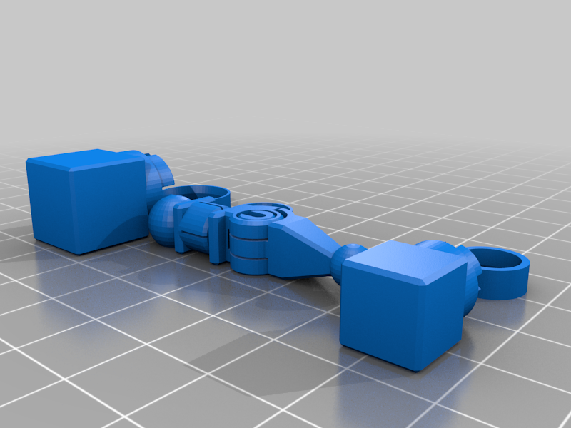 fully posable robot by JMV38 Download free STL model