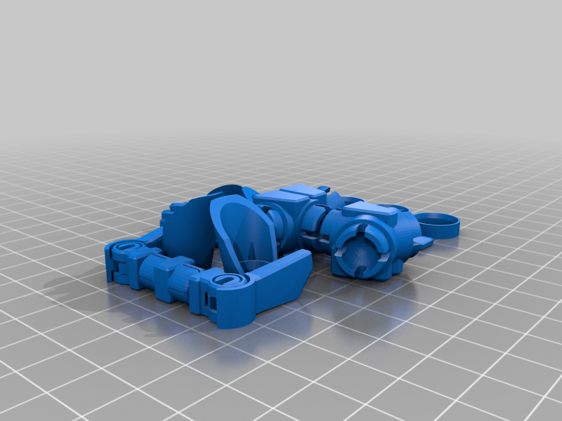 fully posable robot by JMV38 | Download free STL model | Printables.com