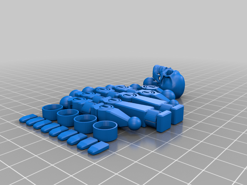 fully posable robot by JMV38 | Download free STL model | Printables.com