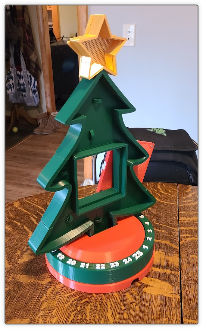 Christmas Tree Countdown by nocturnalPotato Download free STL model