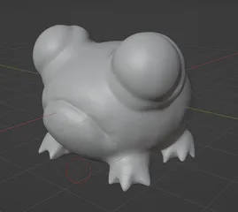 Very rotund finger frog by Pavel Dodo | Download free STL model ...