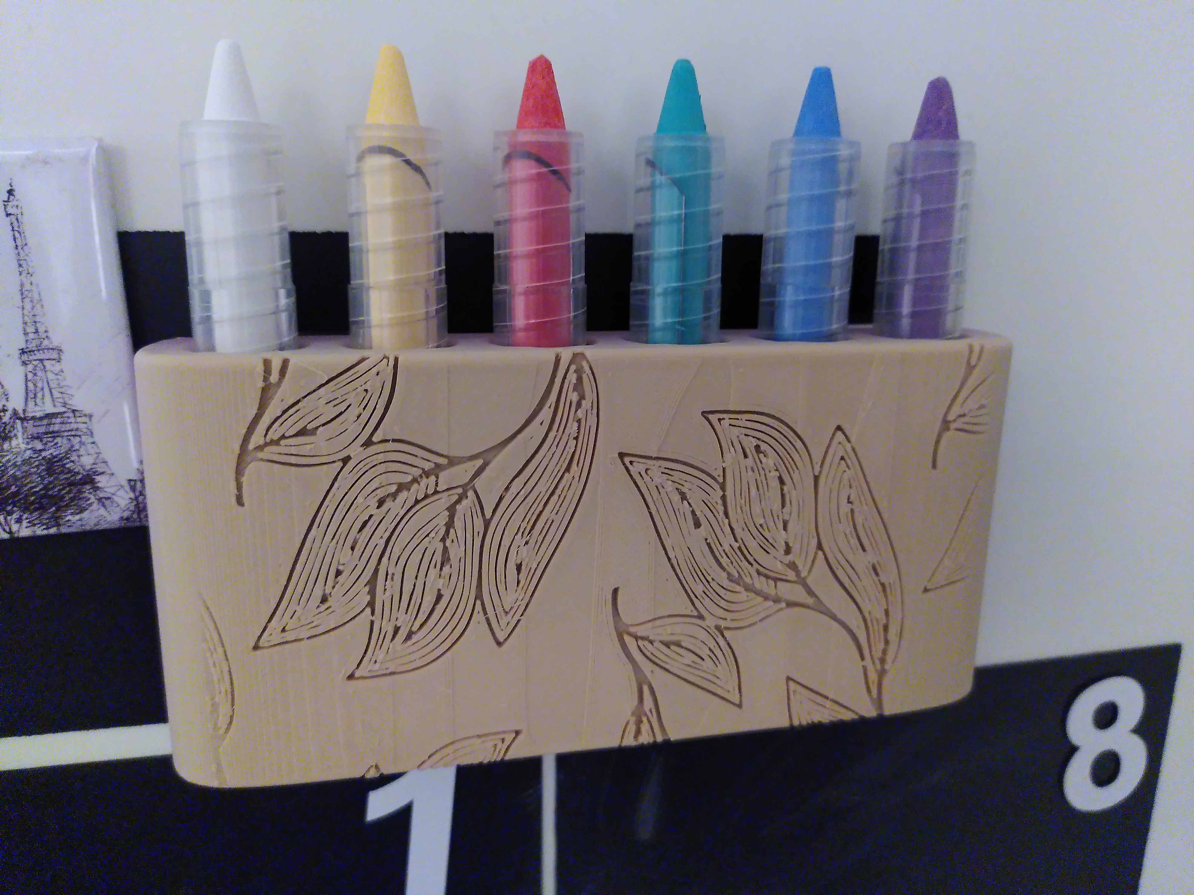 Penholder for chalkpens