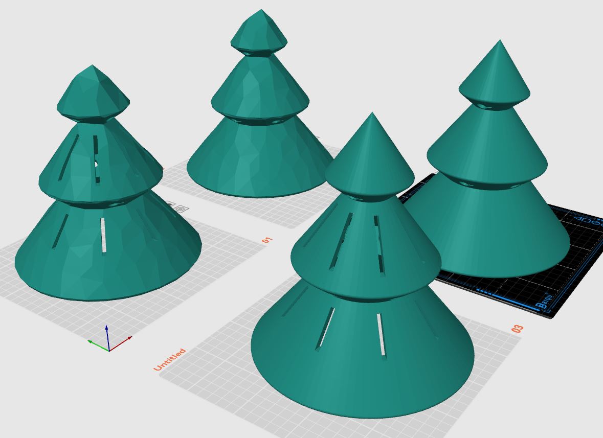 Pin Support Challenge Christmas Tree By Rajonex Download Free Stl