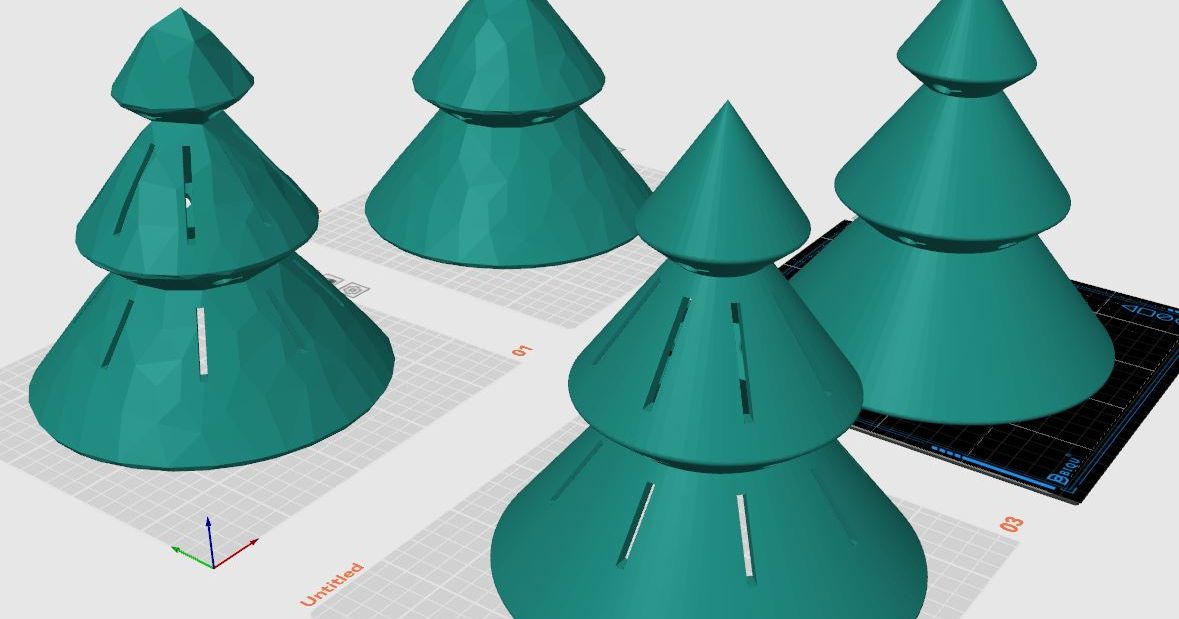 Pin Support Challenge Christmas Tree By Rajonex Download Free Stl