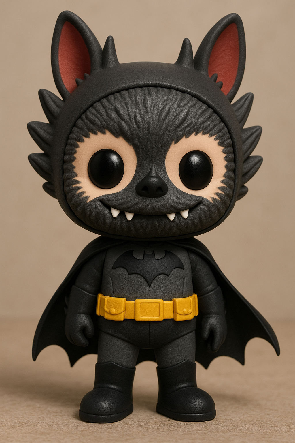 LABUBU with Batman - BATBUBU!