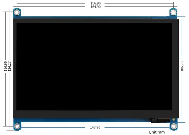 7 Inch HDMI Display Case