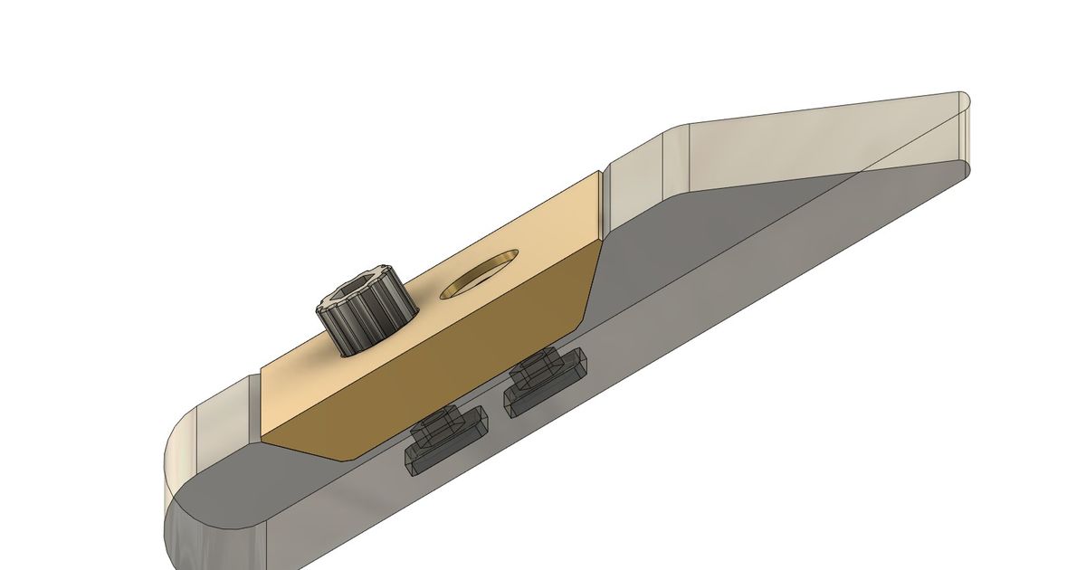 Another sanding block parametric by TomZoy Download free STL model