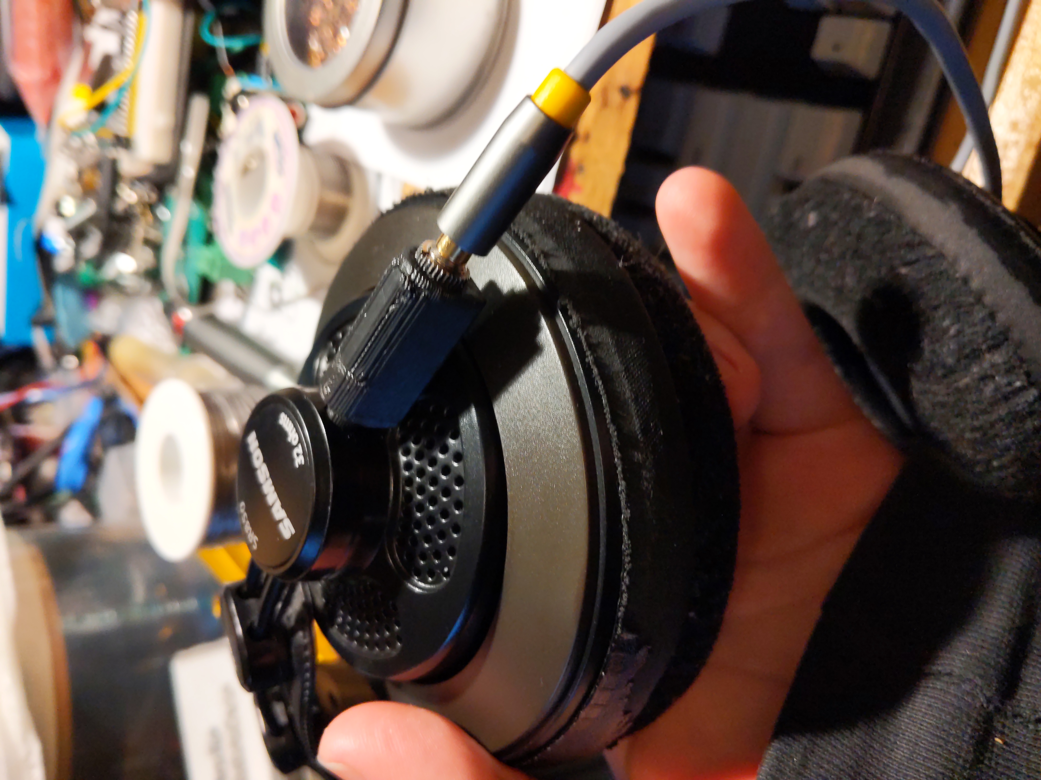Samson SR850 Removable Cable mod - 3.5mm