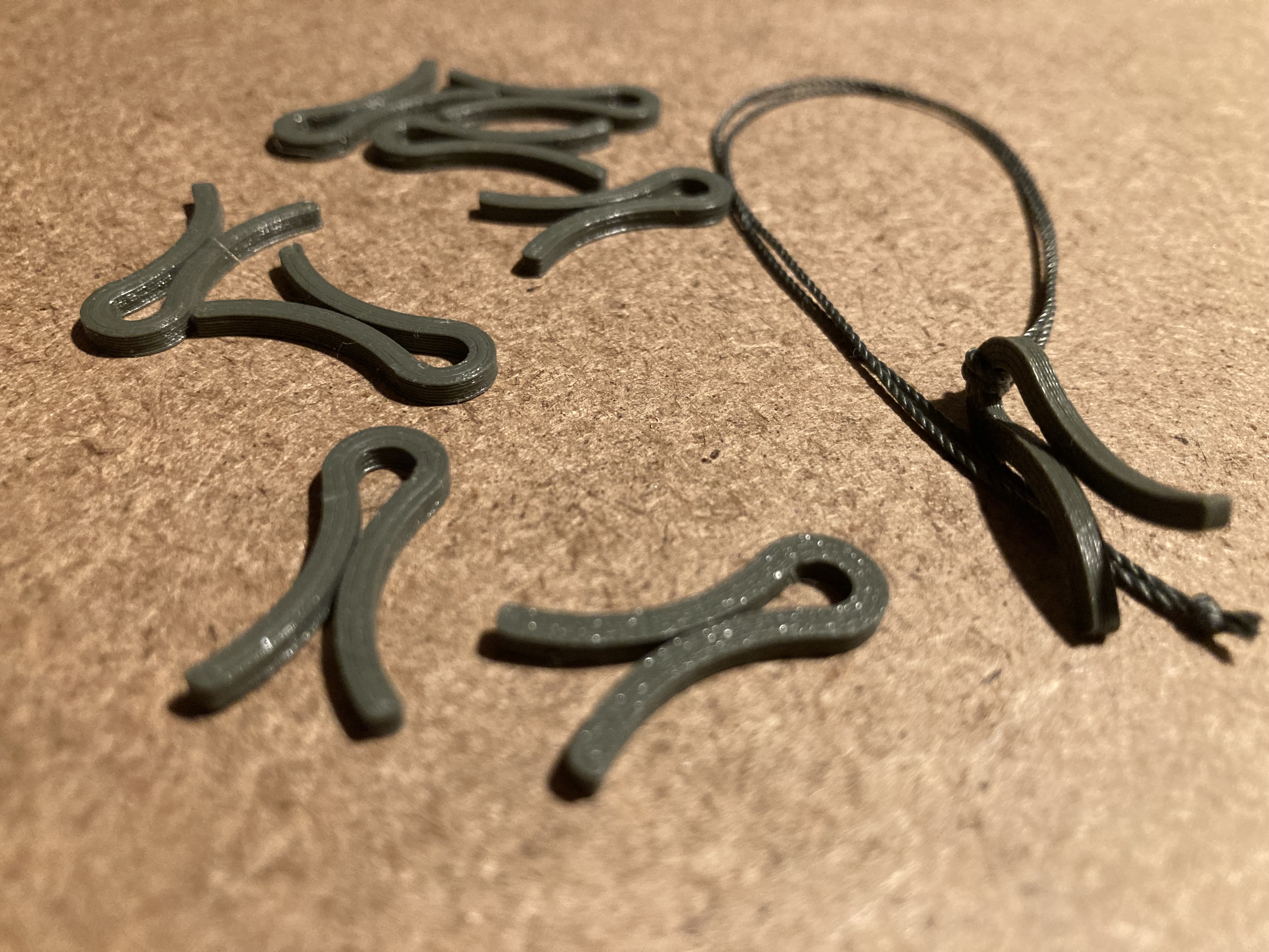 christmas ball hook scaleable — miniatura 2