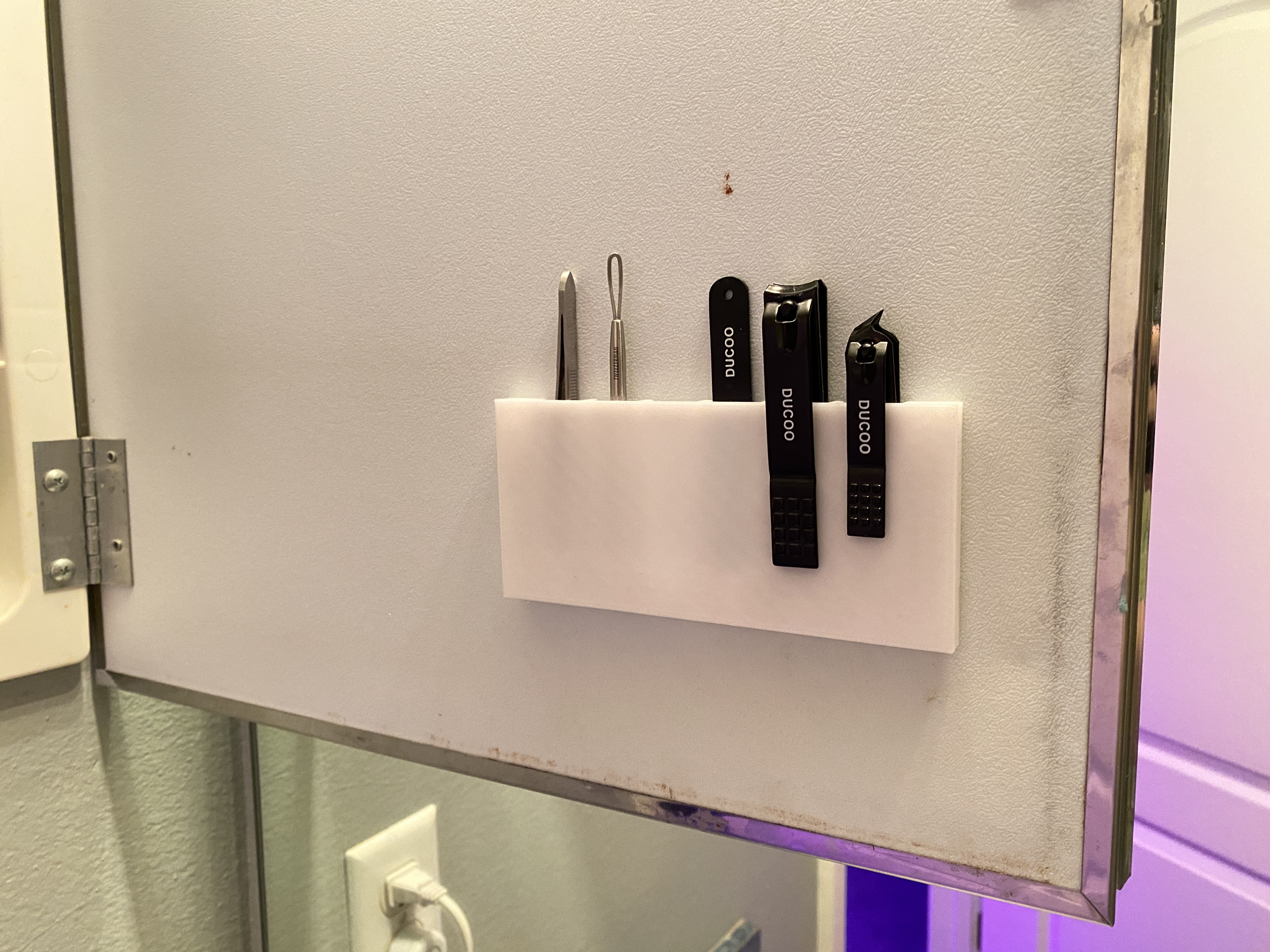 Medicine Cabinet Tool Organizer