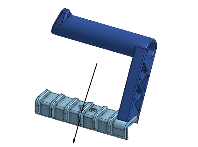 Ender 3 V3 SE Alternative Spool Holder Version 2 + Built in filament guide!