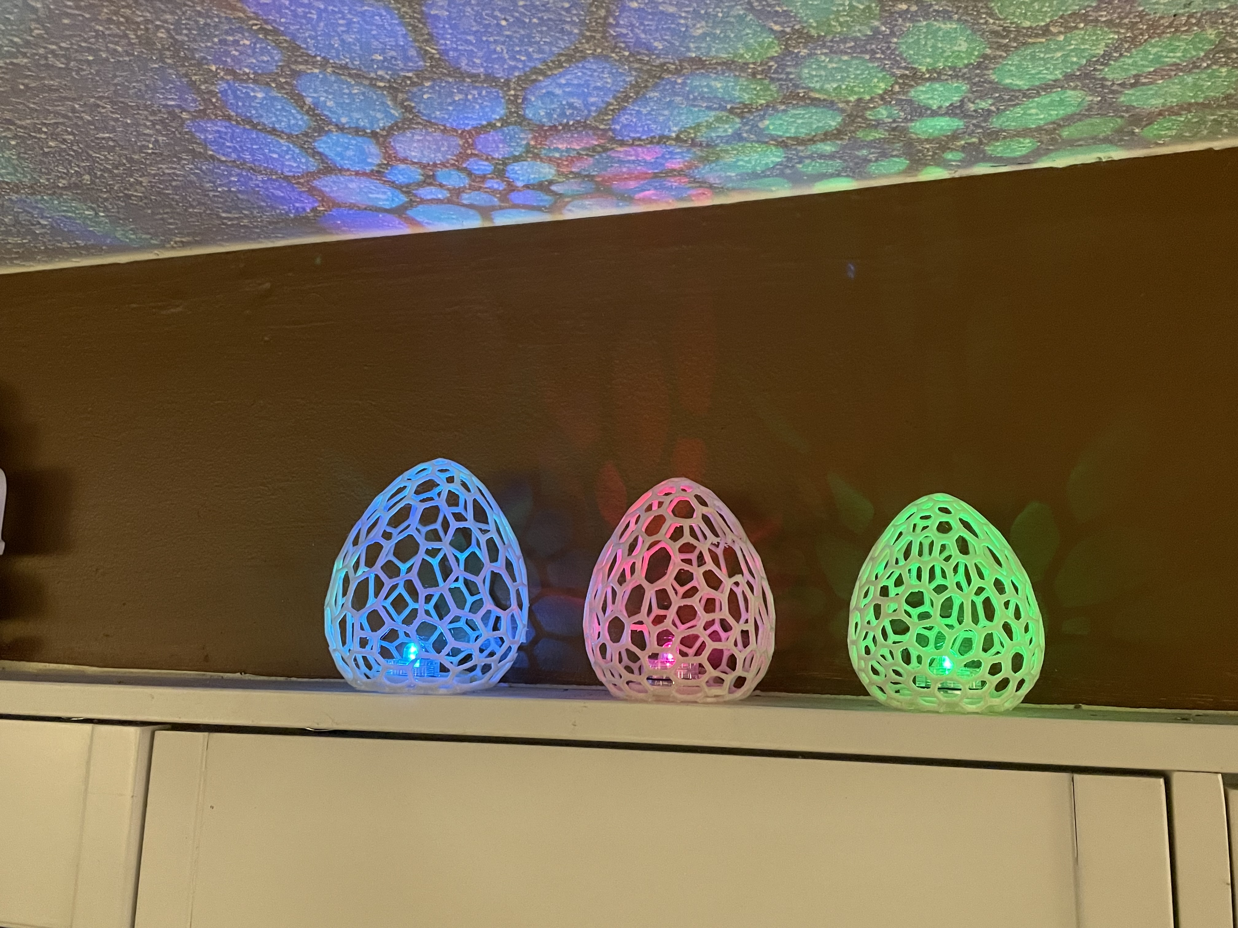 Decorative Voronoi Eggs