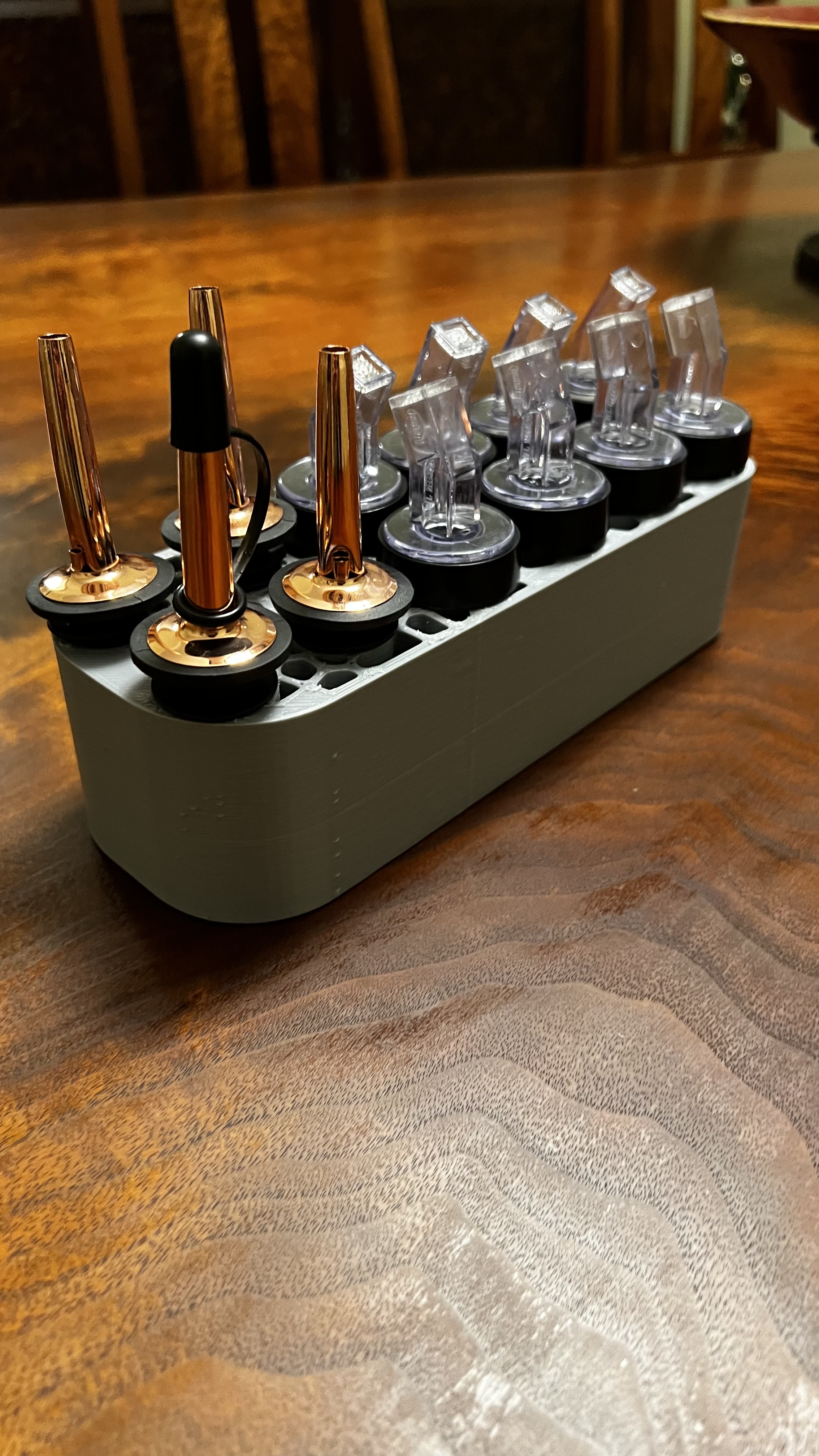 Bartender Bottle Topper Holder
